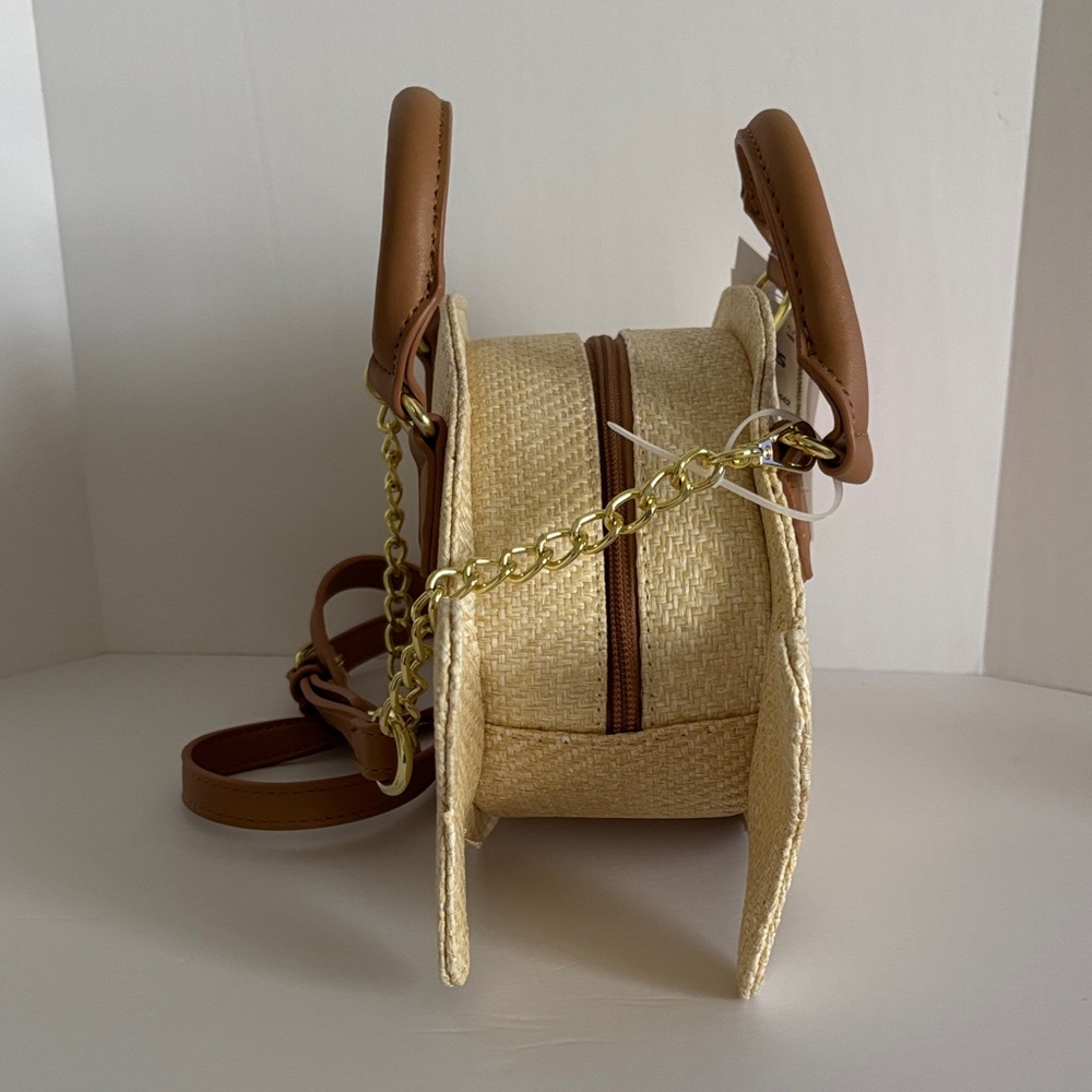☀️Betsey Johnson Cream Straw Fish Mini Bag - Picture 4 of 11